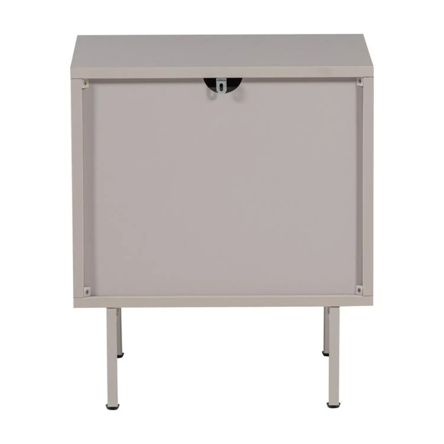WOOOD Nachtkastjes|Industriele Kasten|Tours Nachtkastje Melamine/MDF Zand 45cm