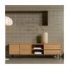 WOOOD Industriele Kasten|Tv Meubels|Tours Tv meubel Melamine/MDF Naturel 180cm