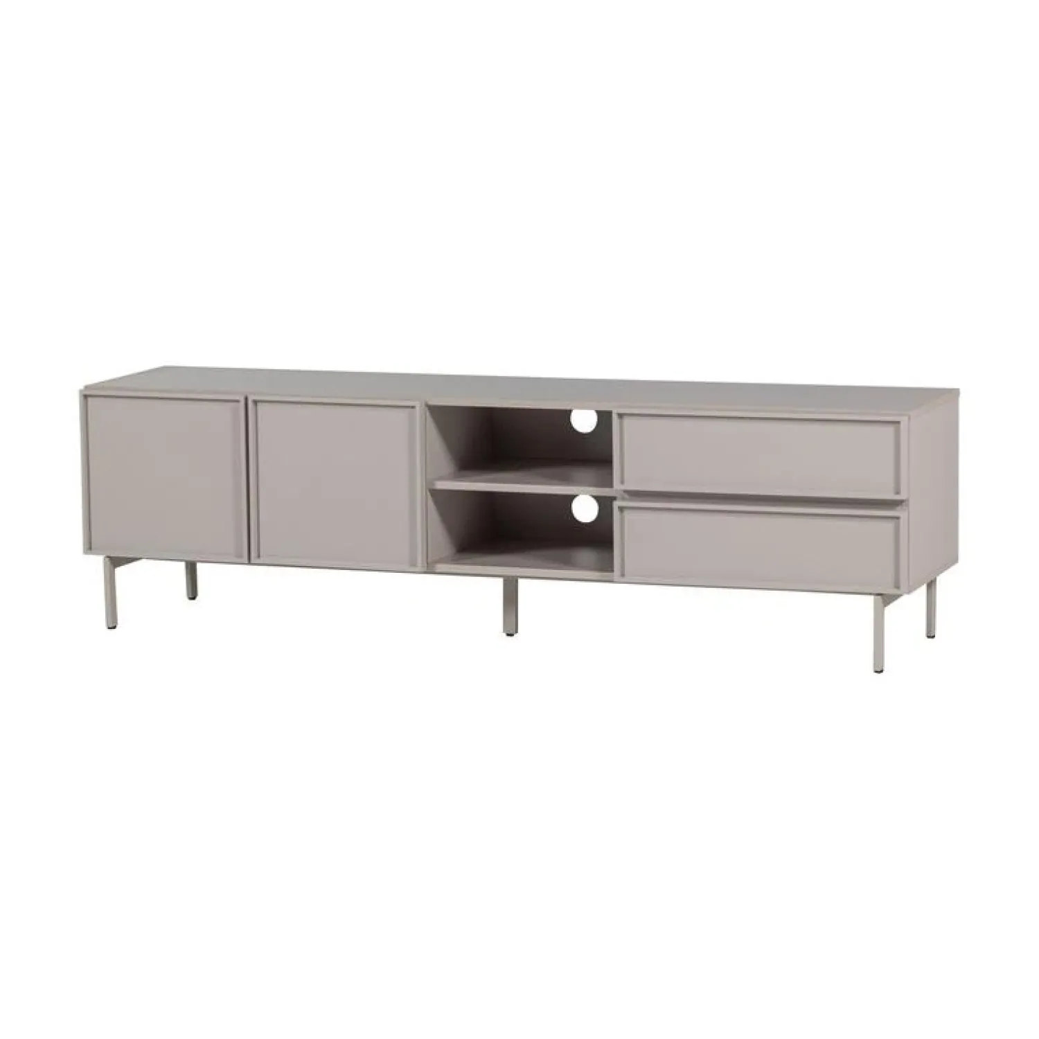 WOOOD Industriele Kasten|Tv Meubels|Tours Tv meubel Melamine/MDF Zand 180cm