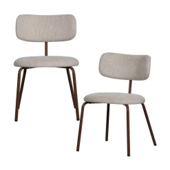WOOOD Eetkamerstoelen|Travis Eetkamerstoel Off White
