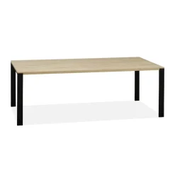 Maison Madera Eettafels|Tresso Eettafel Lichthout 160cm
