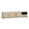 Maison Madera Industriele Kasten|Tv Meubels|Tresso Tv meubel groot Lichthout 198cm
