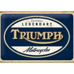 Cavetown Metalen Borden|Triumph - Motorcycles - metalen bord