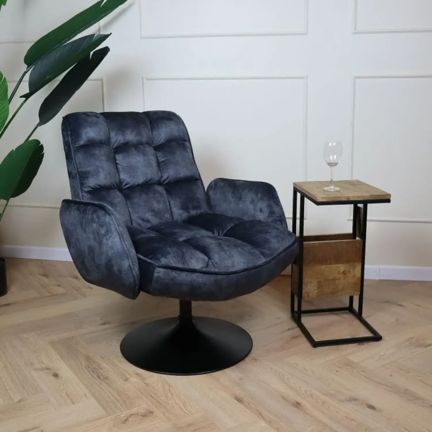 Tower living Fauteuils|Tropea Fauteuil Donker Grijs