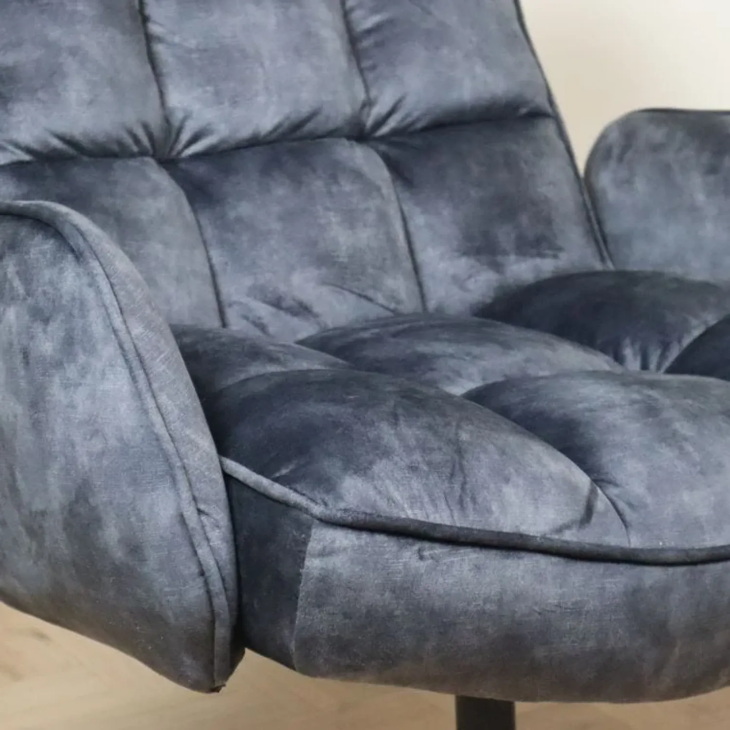 Tower living Fauteuils|Tropea Fauteuil Donker Grijs