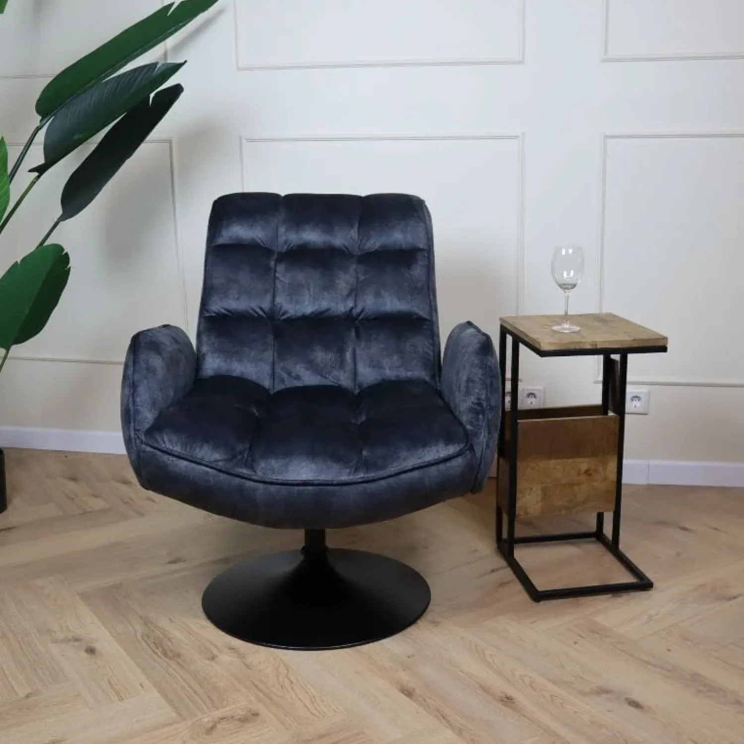 Tower living Fauteuils|Tropea Fauteuil Donker Grijs