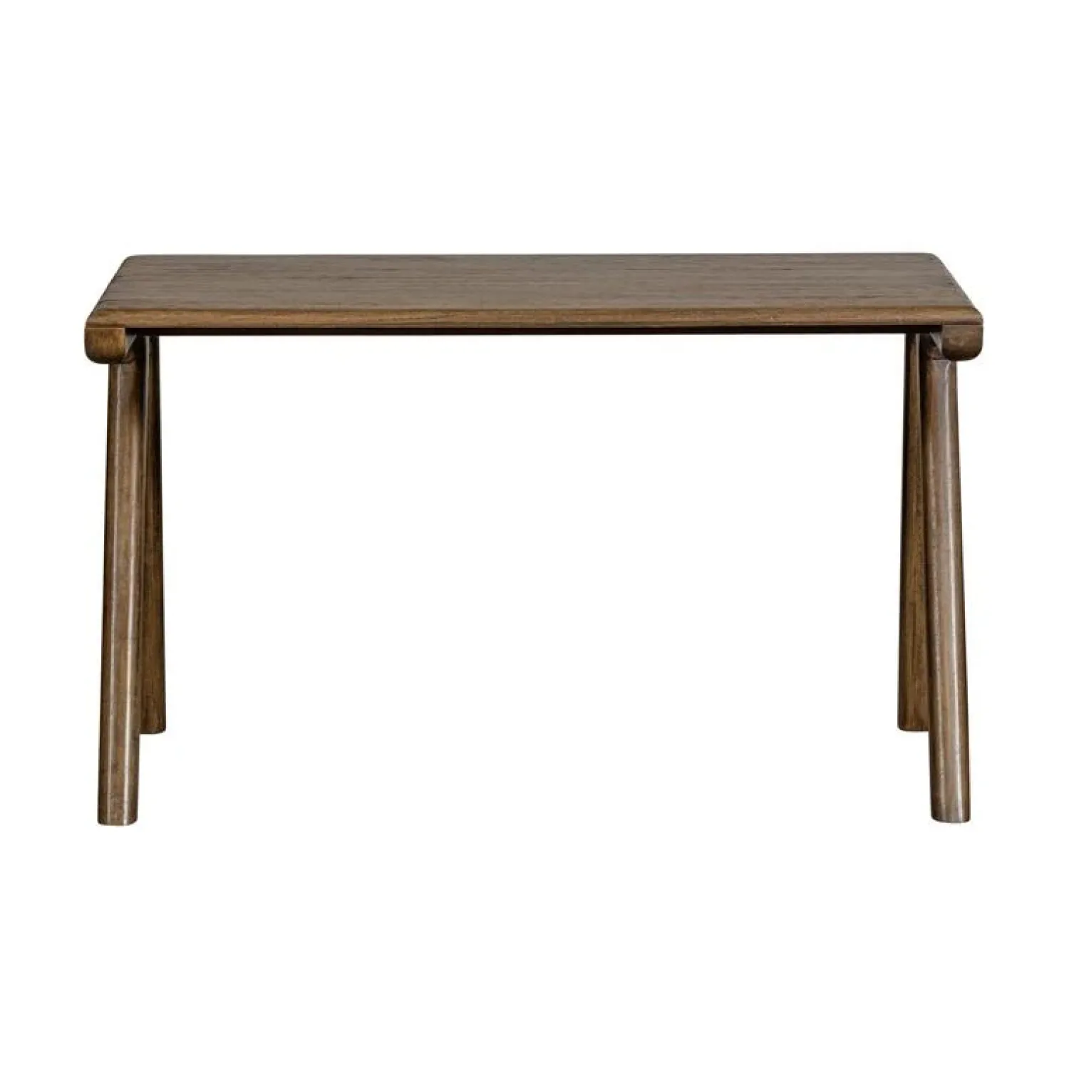 WOOOD Bureautafels|Tug Bureau Mangohout Donkerbruin 130cm