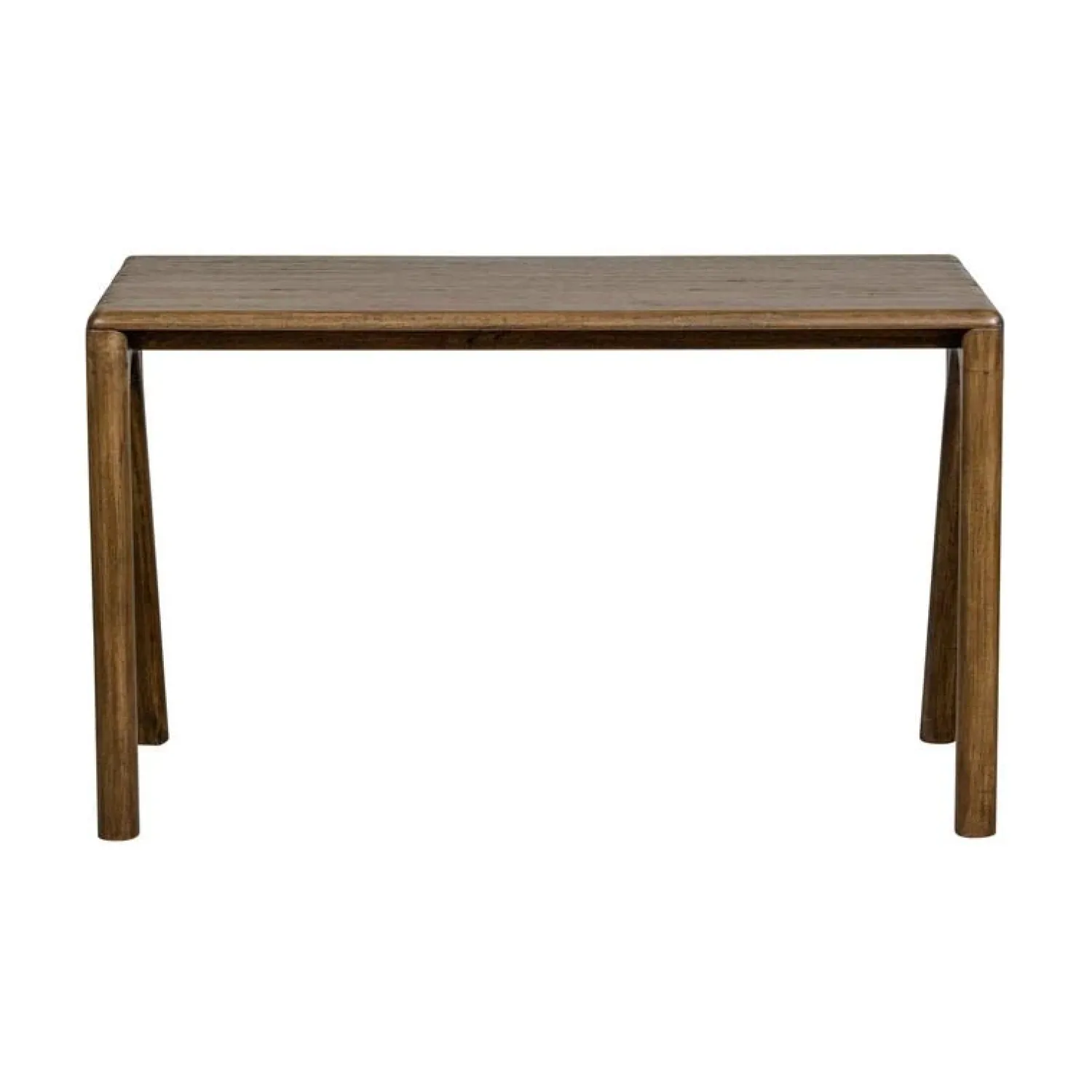 WOOOD Bureautafels|Tug Bureau Mangohout Donkerbruin 130cm