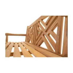Lesli Living Tuinbanken|Tuinbank teak Cross 150cm
