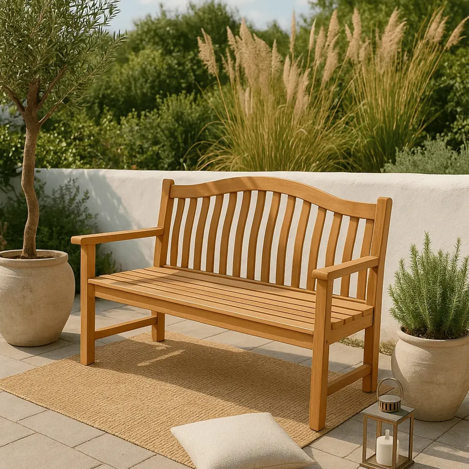 Lesli Living Tuinbanken|Tuinbank teak Ergo 158cm