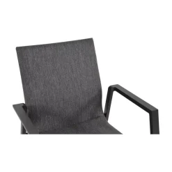 Lesli Living Tuinstoelen|Tuinstoel Fardau Noir