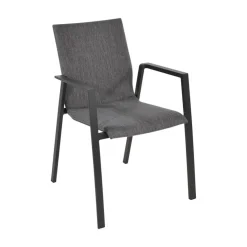 Lesli Living Tuinstoelen|Tuinstoel Fardau Noir