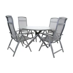 Lesli Living Tuinstoelen|Tuinstoel Lotis Noir