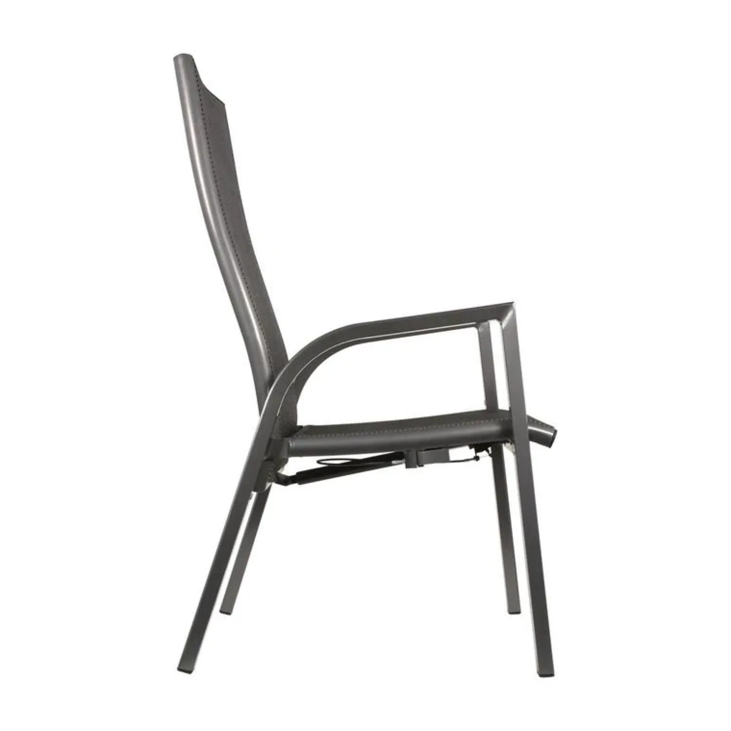 Lesli Living Tuinstoelen|Tuinstoel Mojito Noir verstelbaar
