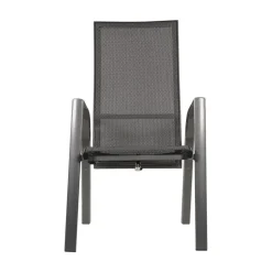 Lesli Living Tuinstoelen|Tuinstoel Mojito Noir verstelbaar