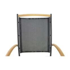Lesli Living Tuinstoelen|Tuinstoel Monza zwart