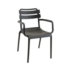Lesli Living Tuinstoelen|Tuinstoel Torvi zwart