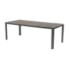 Lesli Living Tuintafels|Tuintafel Castilla Noir 220cm