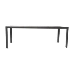 Lesli Living Tuintafels|Tuintafel Castilla Noir 220cm
