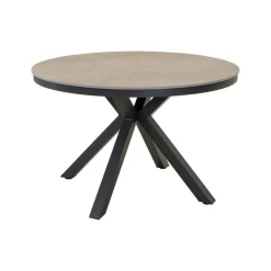 Lesli Living Tuintafels|Tuintafel Davos rond 118cm