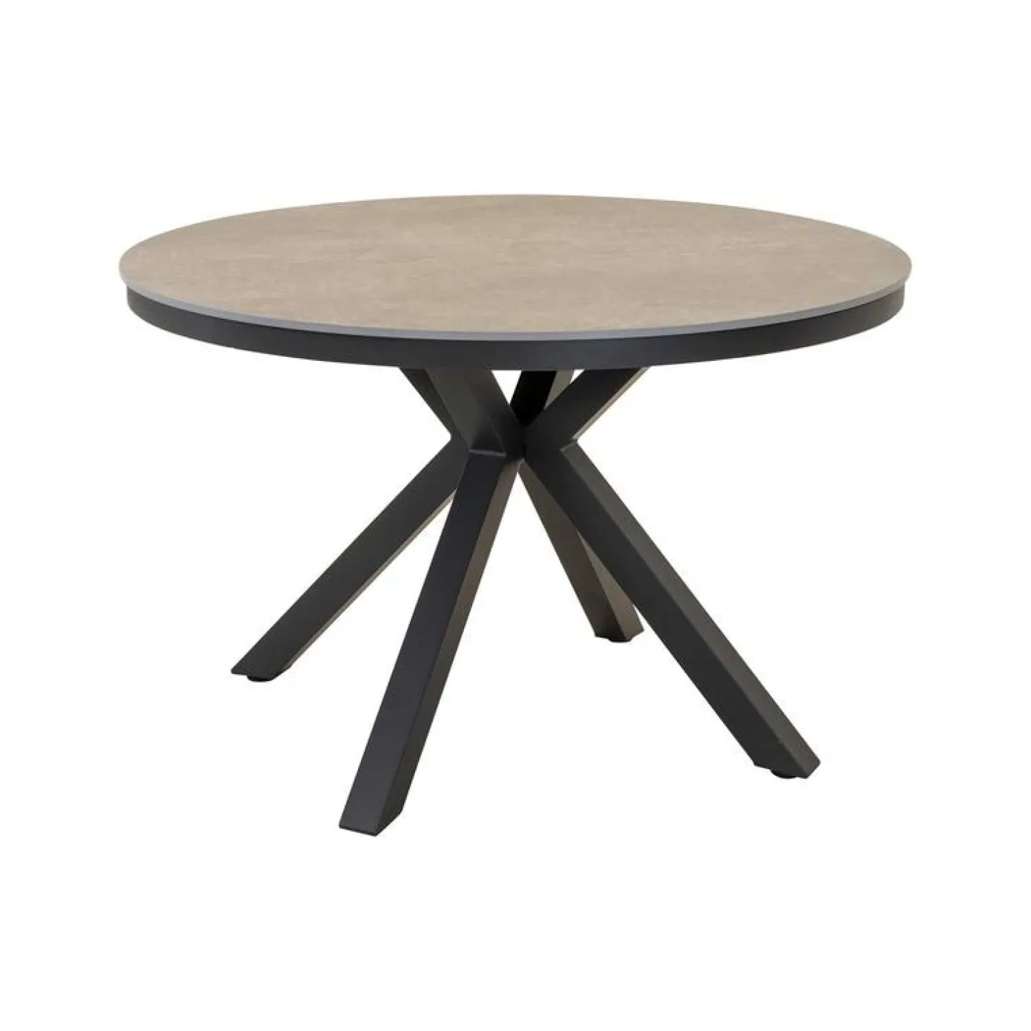 Lesli Living Tuintafels|Tuintafel Davos rond 118cm