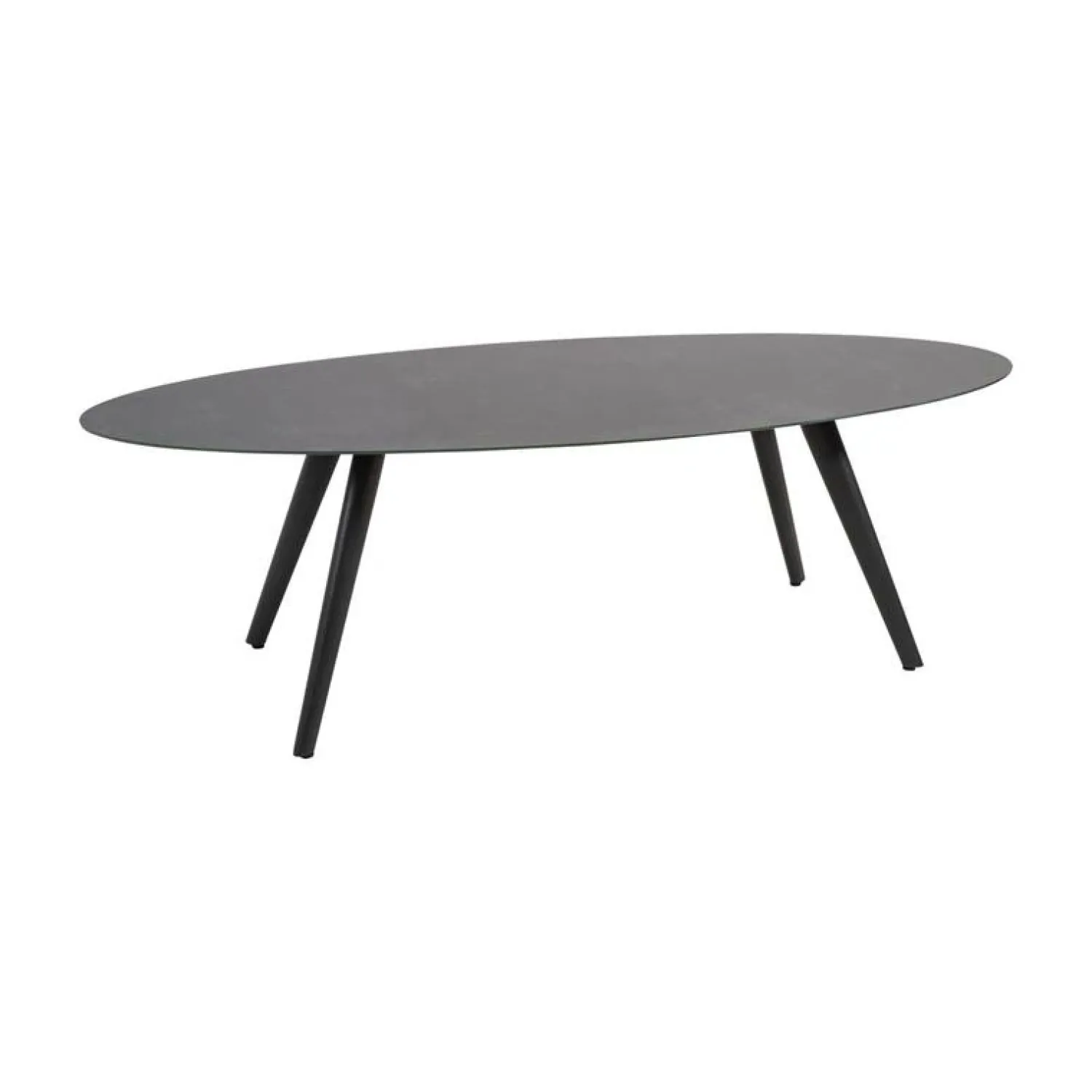 Lesli Living Tuintafels|Tuintafel Mojito Ceramic Noir ovaal 240cm