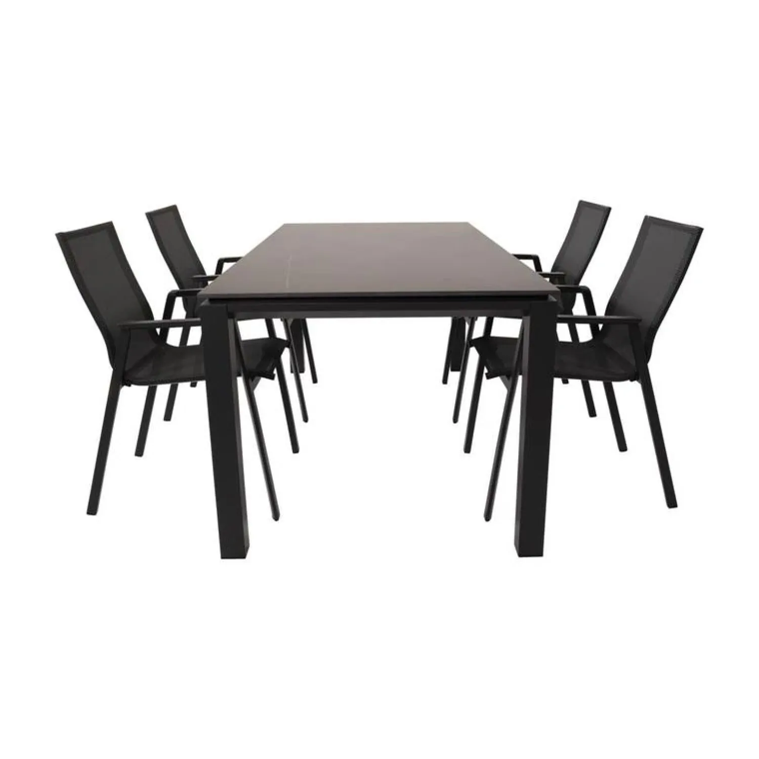 Lesli Living Tuintafels|Tuintafel Monaco Noir 180cm