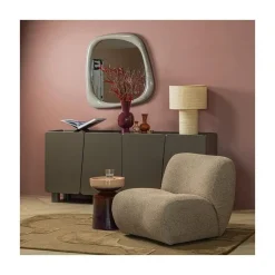 WOOOD Bijzettafels|Tumo Bijzettafel rond Keramiek 35cm