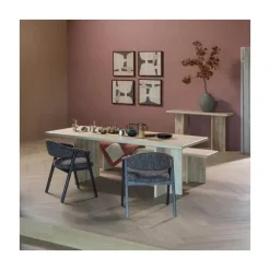 WOOOD Eetkamerstoelen|Tunar Eetkamerstoel Hout Donkerbruin