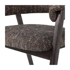WOOOD Eetkamerstoelen|Tunar Eetkamerstoel Hout Donkerbruin
