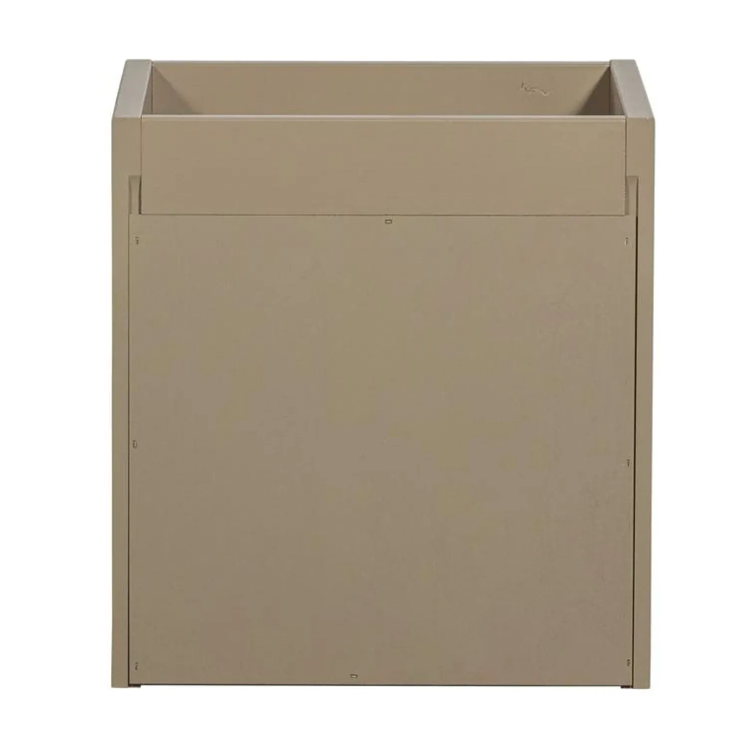 WOOOD Vakkenkasten|Industriele Kasten|Turner Platenkast Grenen Mud 44cm
