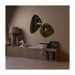 WOOOD Industriele Kasten|Tv Meubels|Turner Tv meubel Grenen Mud 120cm