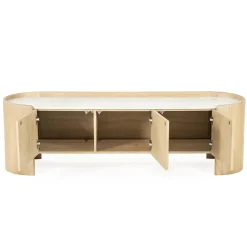 Eleonora Industriele Kasten|Tv Meubels|Tv-meubel Don eikenhout 165cm