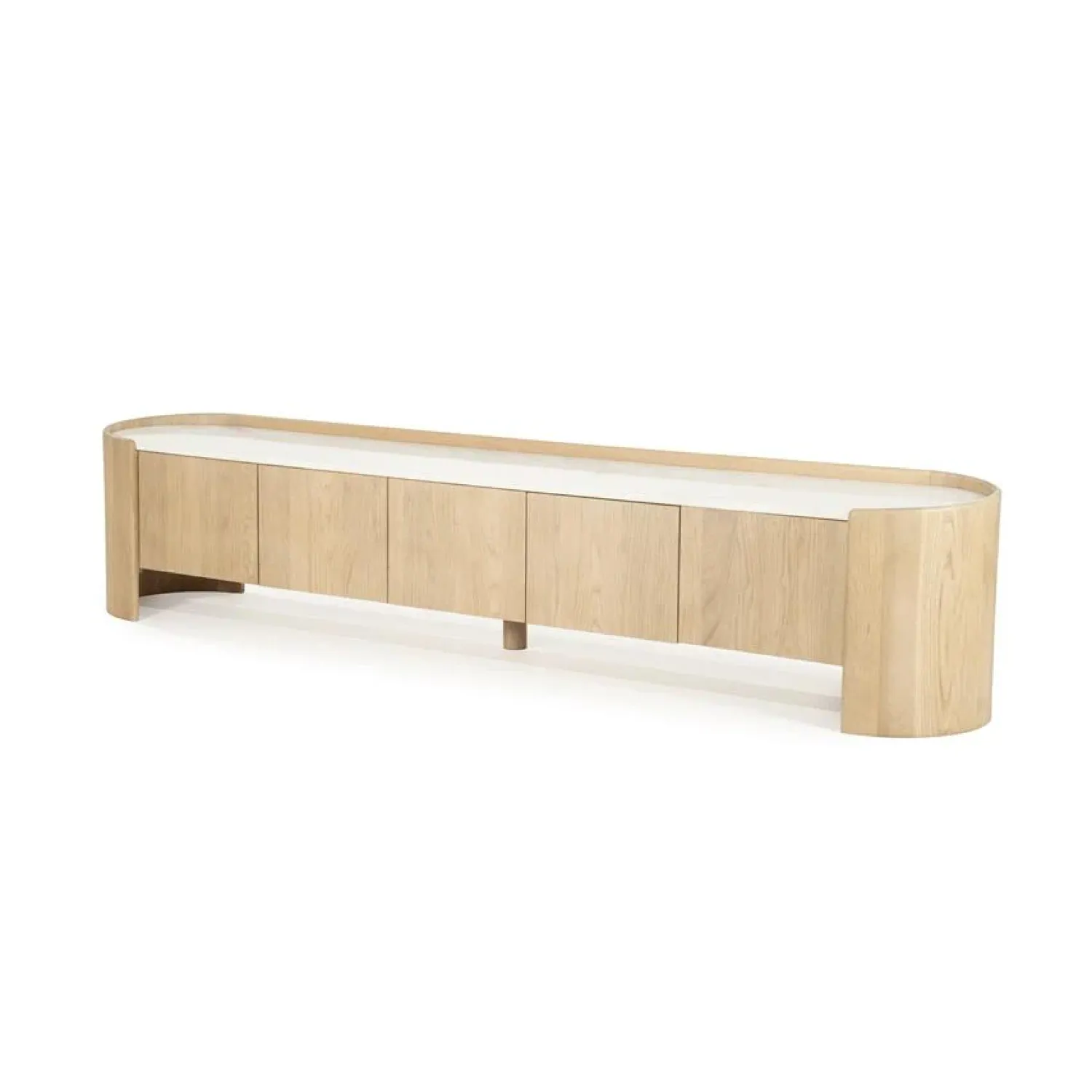 Eleonora Industriele Kasten|Tv Meubels|Tv-meubel Don eikenhout 240cm