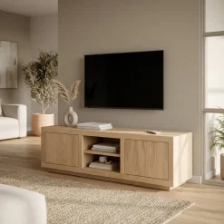 Eleonora Industriele Kasten|Tv Meubels|TV meubel Helsinki Naturel 160cm
