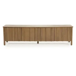 Eleonora Industriele Kasten|Tv Meubels|Tv-meubel Jake 4 deurs bruin 183cm