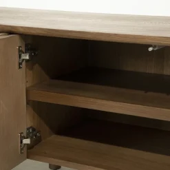 Eleonora Industriele Kasten|Tv Meubels|Tv-meubel Jake 4 deurs bruin 183cm