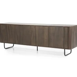Eleonora Industriele Kasten|Tv Meubels|TV meubel James mangohout Bruin 190cm