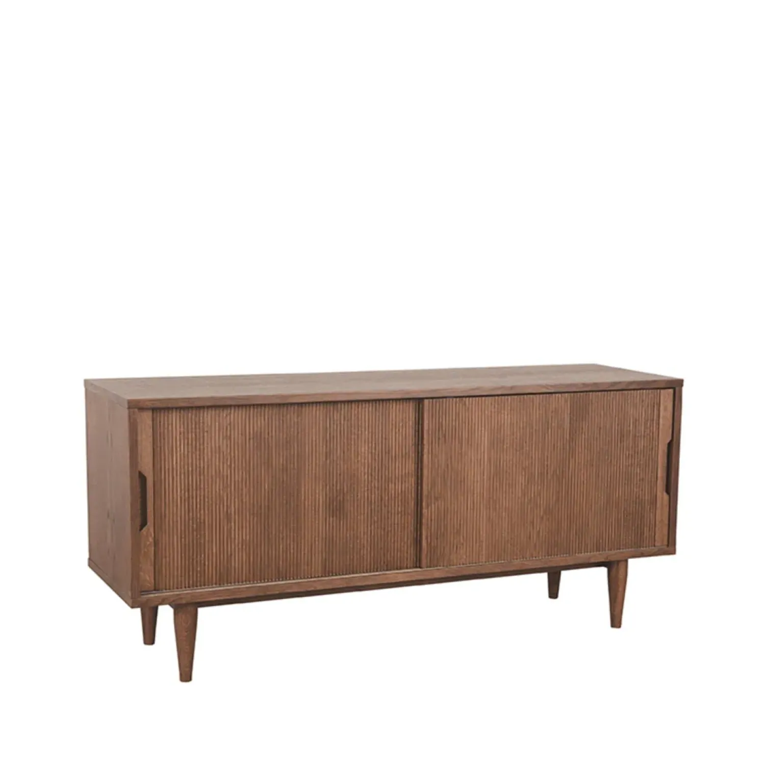 Label51 Industriele Kasten|Tv Meubels|Tv meubel Jule Bruin Eikenhout 130cm