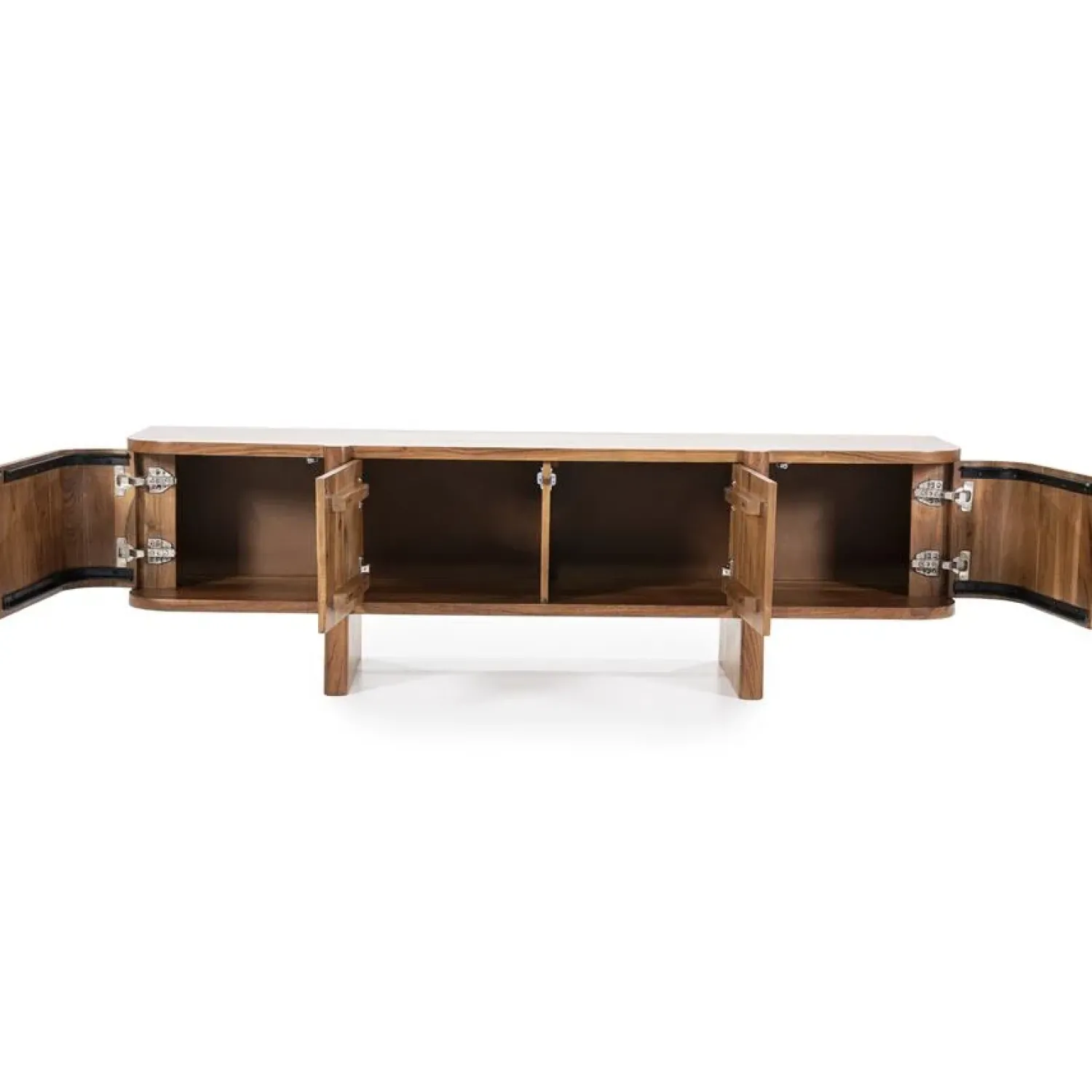 Eleonora Industriele Kasten|Tv Meubels|TV-meubel Julian acaciahout 4 deurs 170cm