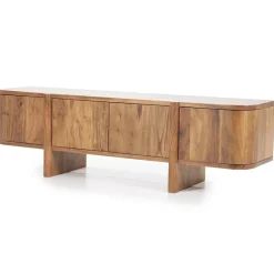 Eleonora Industriele Kasten|Tv Meubels|TV-meubel Julian acaciahout 4 deurs 170cm