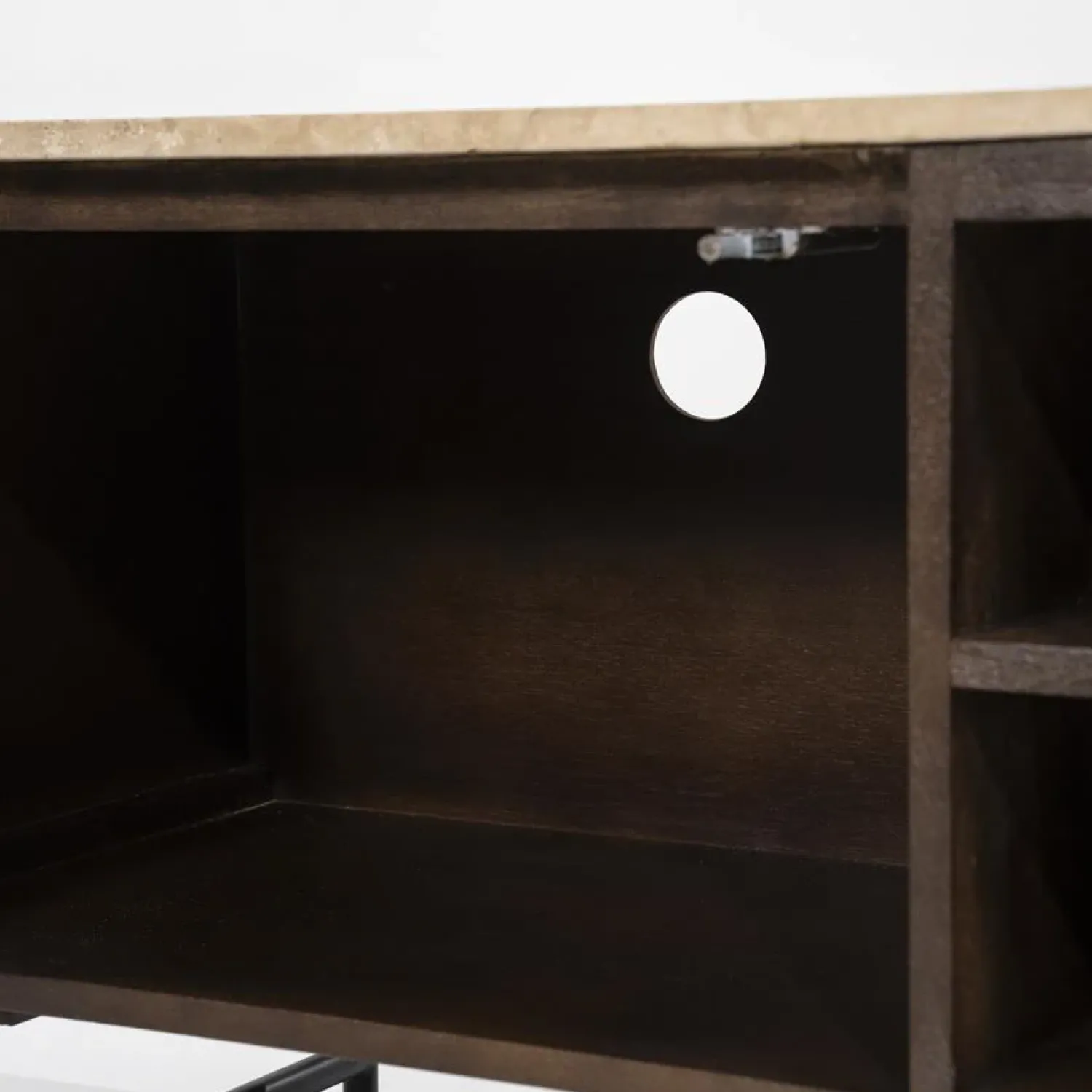 Eleonora Industriele Kasten|Tv Meubels|TV meubel Lio mangohout 2 deurs 170cm