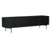 Furndea Dressoirs|Industriele Kasten|Tv meubel Martin 210 cm zwart