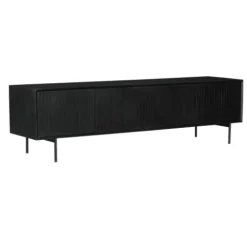 Furndea Industriele Kasten|Tv Meubels|Tv meubel Martin 165 cm zwart