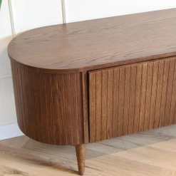 Label51 Industriele Kasten|Tv Meubels|Tv Meubel Oliva Walnoot Eikenhout 180cm