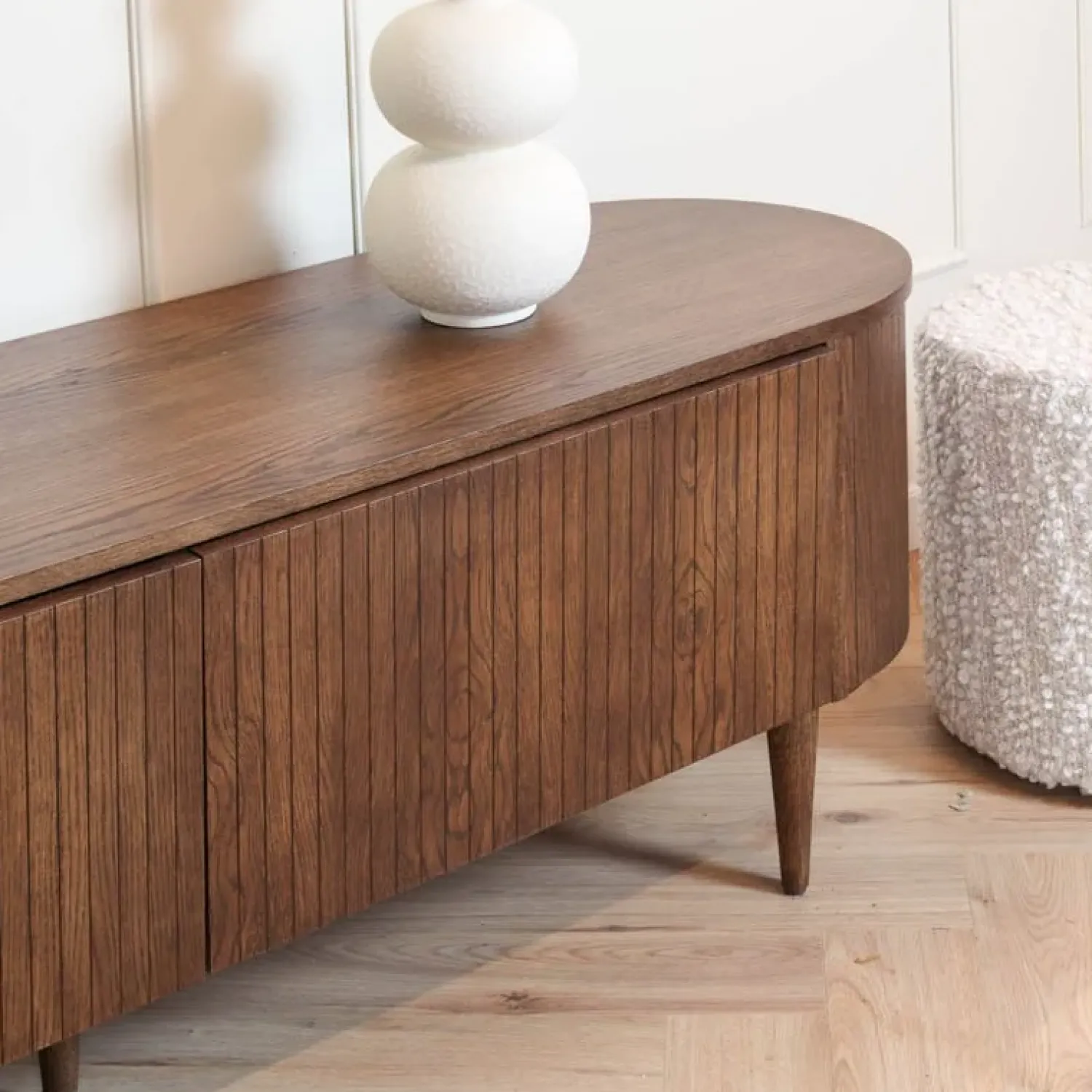 Label51 Industriele Kasten|Tv Meubels|Tv Meubel Oliva Walnoot Eikenhout 180cm