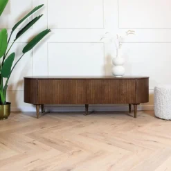 Label51 Industriele Kasten|Tv Meubels|Tv Meubel Oliva Walnoot Eikenhout 180cm