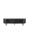 Label51 Industriele Kasten|Tv Meubels|Tv Meubel Oliva Zwart Eikenhout 180cm