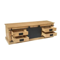 Furndea Industriele Kasten|Tv Meubels|Tv meubel Trenso Mangohout 155 cm