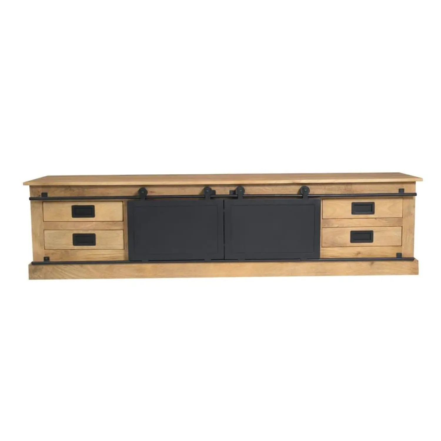 Furndea Industriele Kasten|Tv Meubels|Tv meubel Trenso Mangohout 200 cm